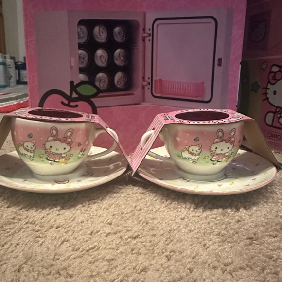 Hello Kitty Kitchen Nwt Sanrio Hello Kitty Tea Cup Set